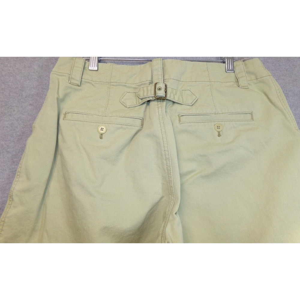 Madewell Pants Womens Pale Green Size 12 Relaxed Chino Wide Leg‎ Pants Cropped - Picture 5 of 7